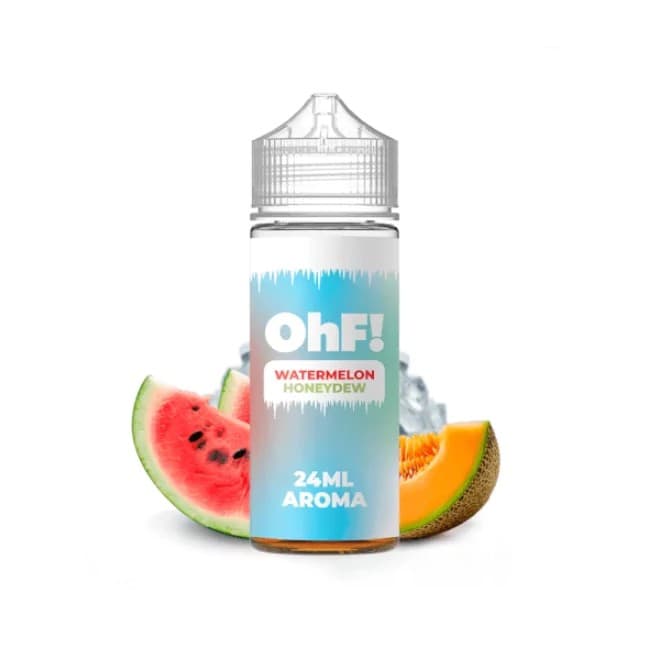 Prefilled OhF! Ice Watermelon Honeydew 3mg 60/40 120ml Nicotine E-liquid