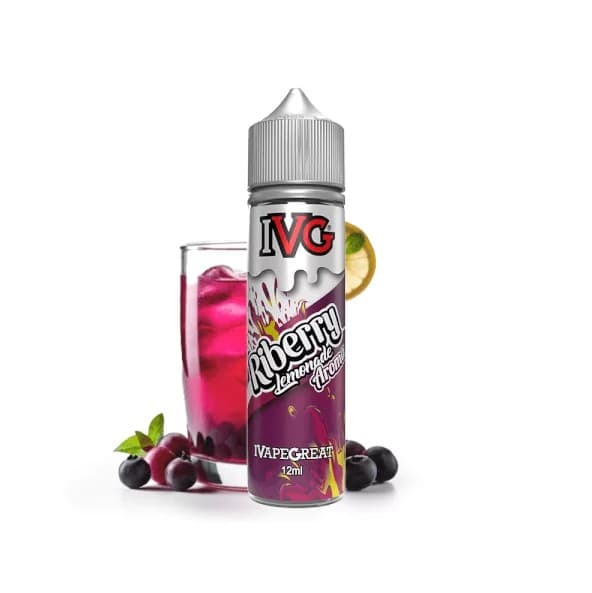 IVG Prefilled 60 ml 20 mg Nic Salt Riberry Lemonade 50/50 E-liquid