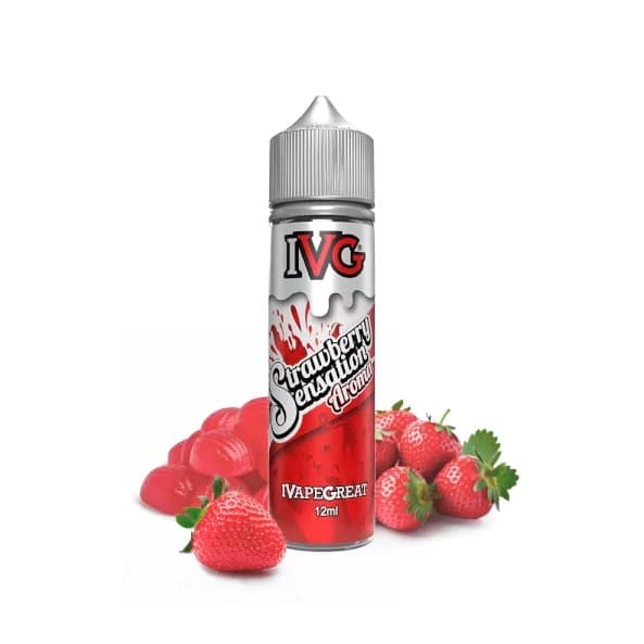IVG Prefilled 60ml 20mg Nic Salt Strawberry Sensation 50/50 E-liquid
