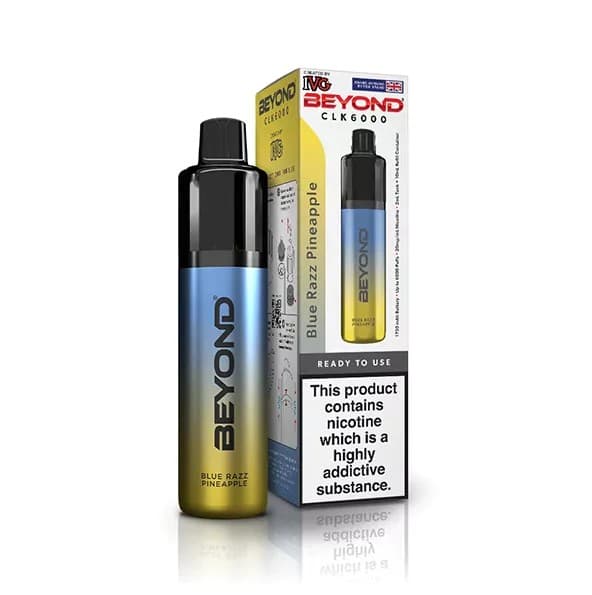 IVG Beyond CLK 20mg 6000 puffs Blue Razz Pineapple Disposable Vape