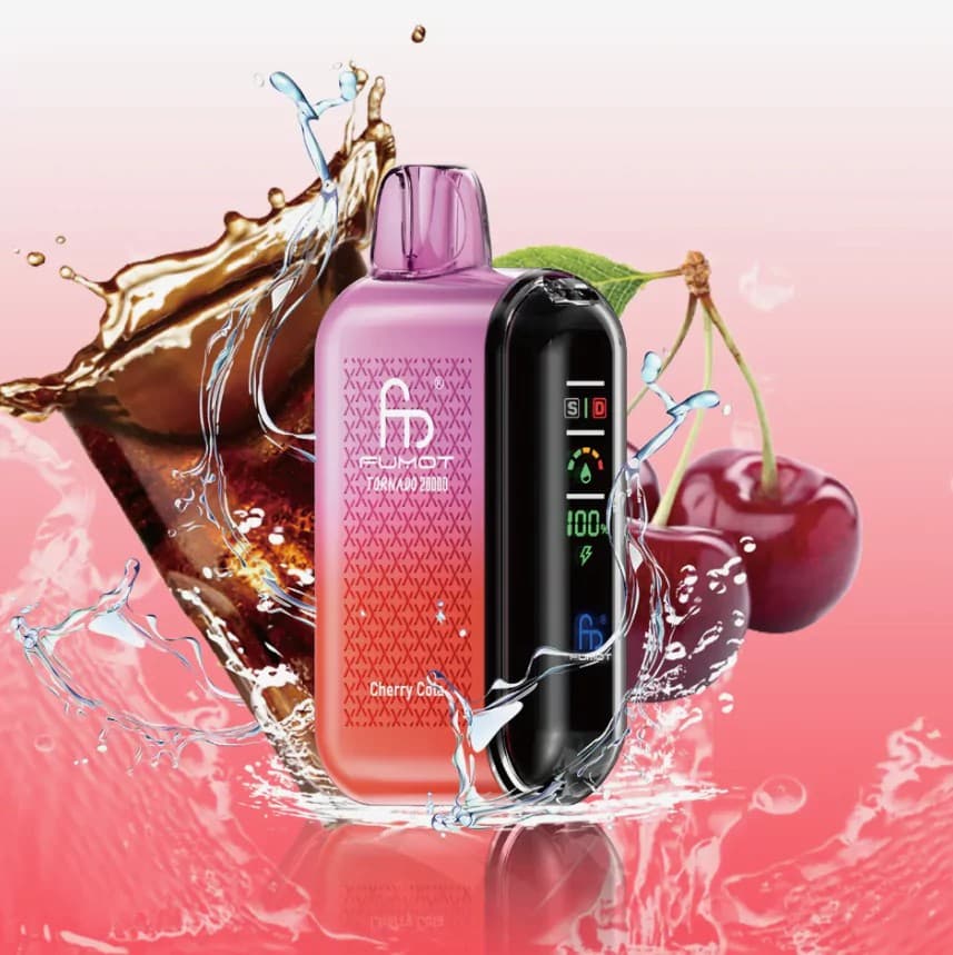 RandM Tornado Cherry Cola 20000 puffs 20mg Disposable Vape