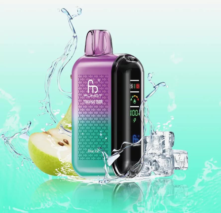 RandM Tornado Pear Ice 20000 puffs 20mg Disposable Vape