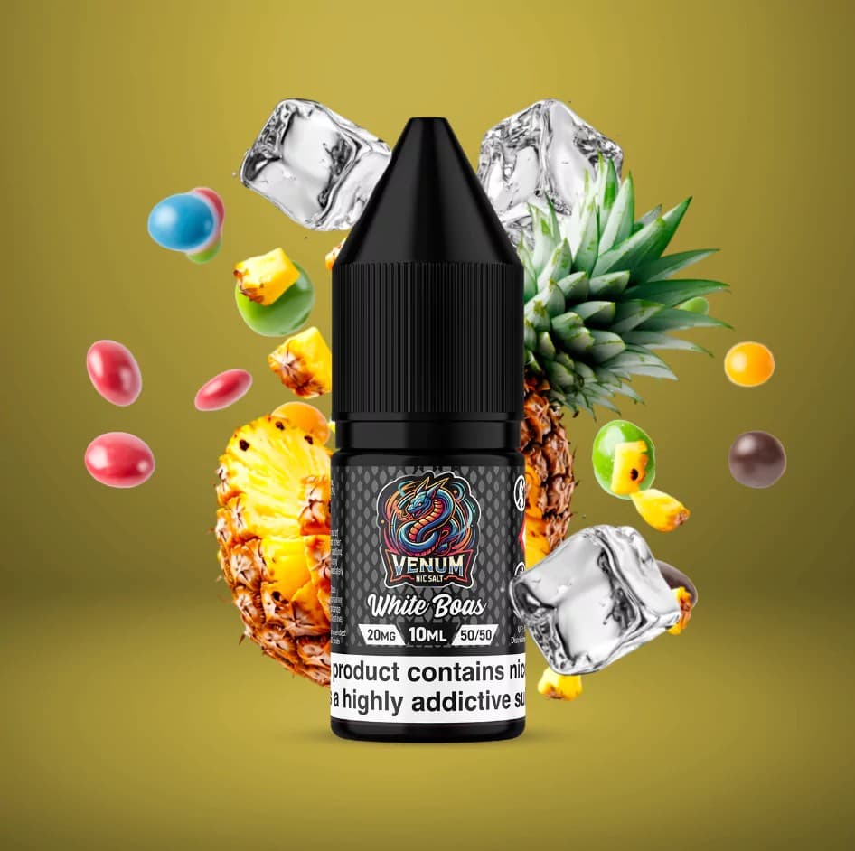 E liquid Venum Nic Salt White Boas 20 mg 10 ml