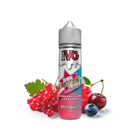 Prefilled IVG 20mg 60ml Blueberry Cherry Cranberry 50/50 NicSalt E-liquid