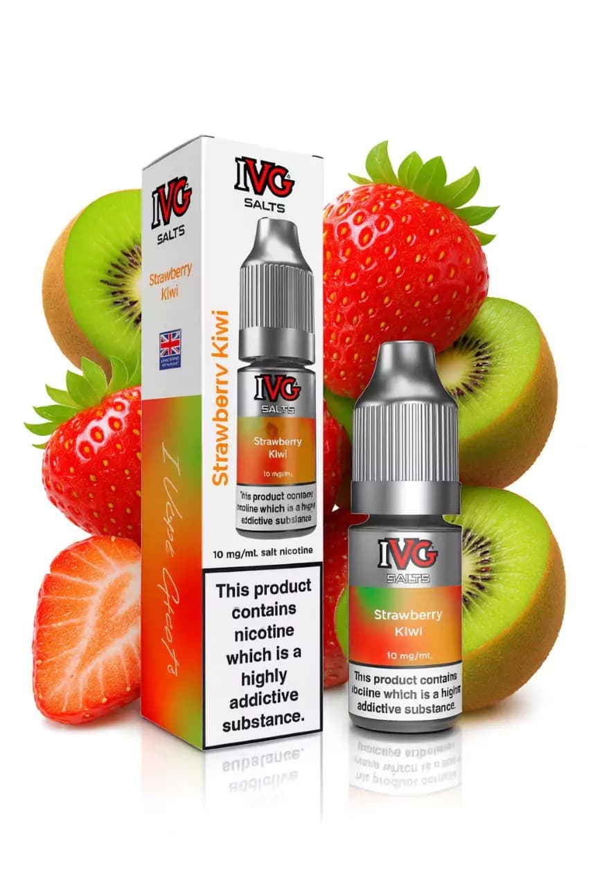 NicSalt IVG Strawberry Kiwi 20 mg E-liquid 10 ml
