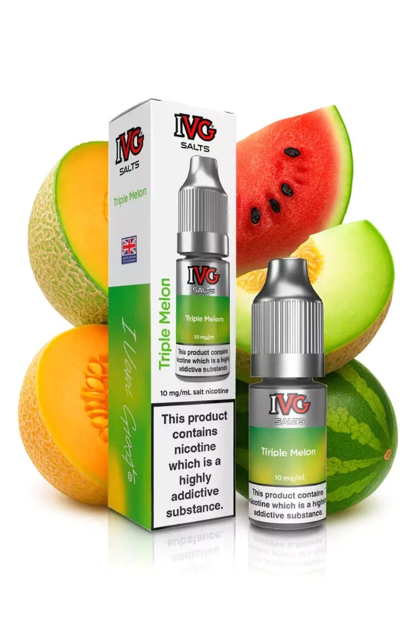 NicSalt IVG Triple Melon 20 mg E-liquid 10 ml