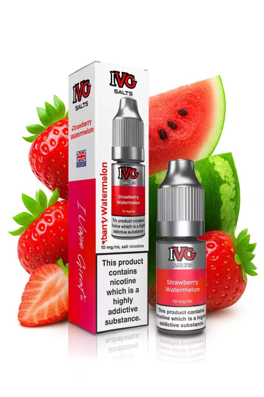 NicSalt Ivg Strawberry Watermelon 20 mg E-Liquid 10 ml