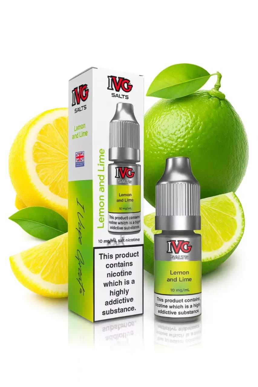 NicSalt IVG Lemon And Lime 20mg E-liquid 10ml