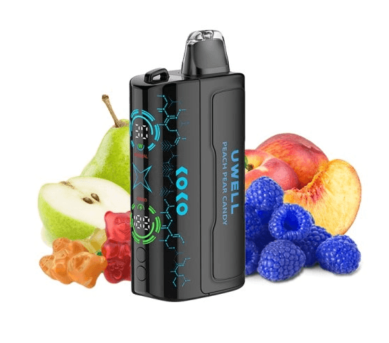 Koko Bar 20mg L50000puffs Peach Pear Candy - Uwell Disposable Vape