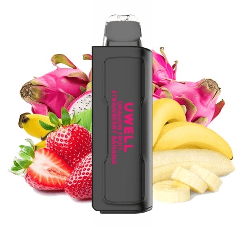 Koko Bar Prefilled Cartridge L50000puffs 20mg Dragon Fruit Strawberry Banana - Uwell