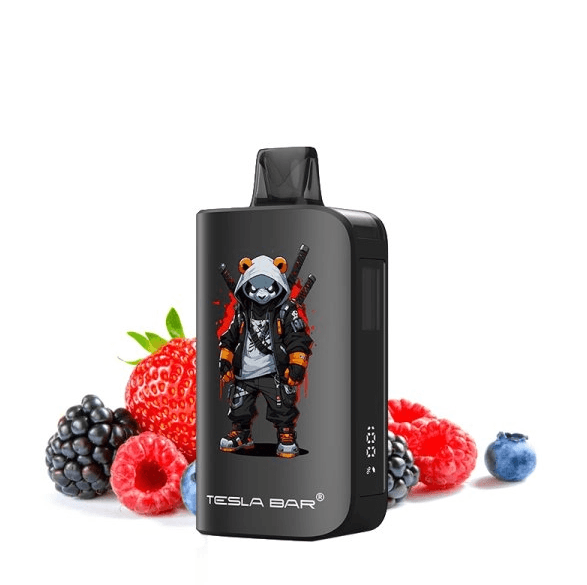 Disposable Vape Mixed Berry 20mg 10000 puffs Tesla Bar