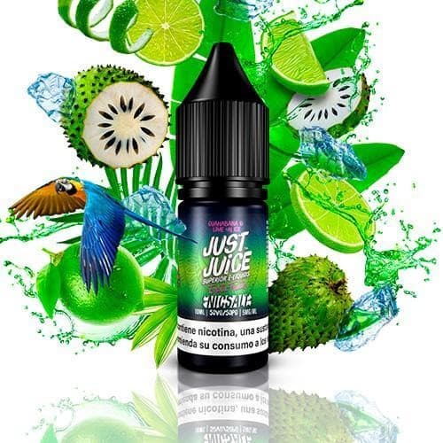 Just Juice Nic Salt Egzotično voće Guanabana & Limeta On Ice 10 ml 5 mg e-tekućina
