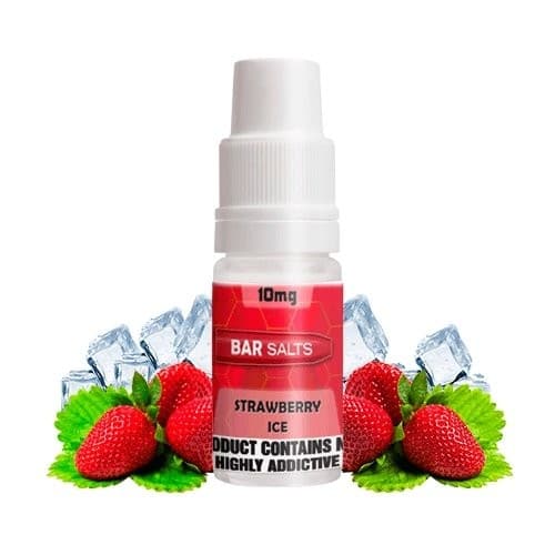 Bar Nic Salts Strawberry Ice 10 ml e-liquid 10 mg