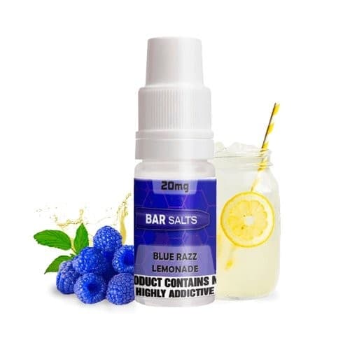 Bar Nic Salts Blue Razz Lemonade 10 ml e-liquid 20 mg