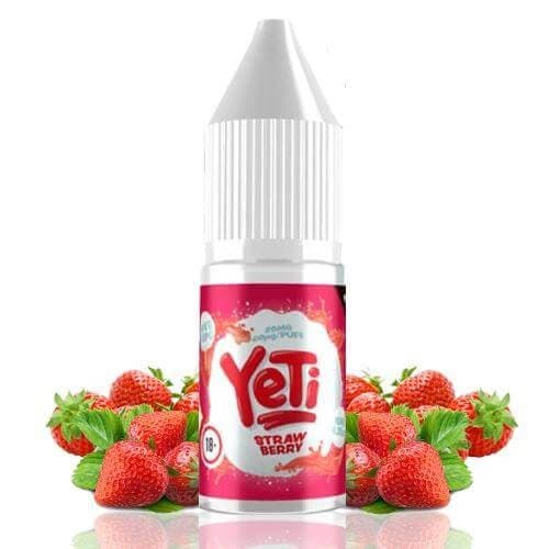 Yeti Salts Strawberry 10 ml 10 mg e-liquid