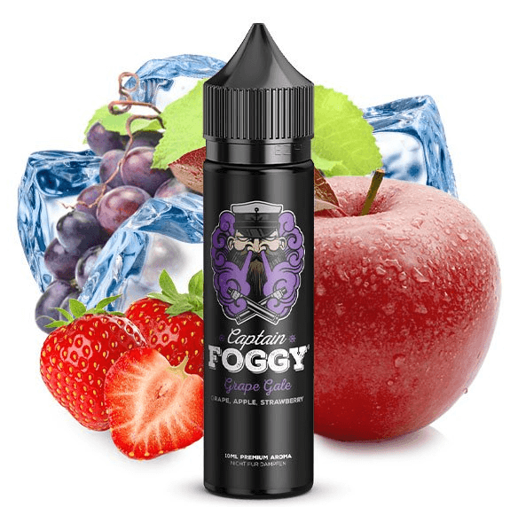 Captain Foggy - Grape Gale Prefilled 6mg 60ml 60/40 E liquid