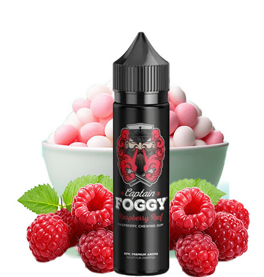 Captain Foggy - Raspberry Reef Prefilled 3mg 60ml 60/40 E liquid