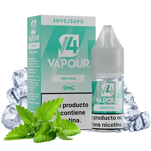 V4 Vapour Menthol 10ml 0mg E-liquid