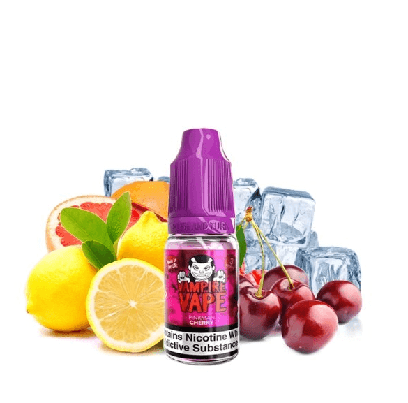 Pinkman Cherry 6mg 10ml 50/50 - Vampire Vape E liquid