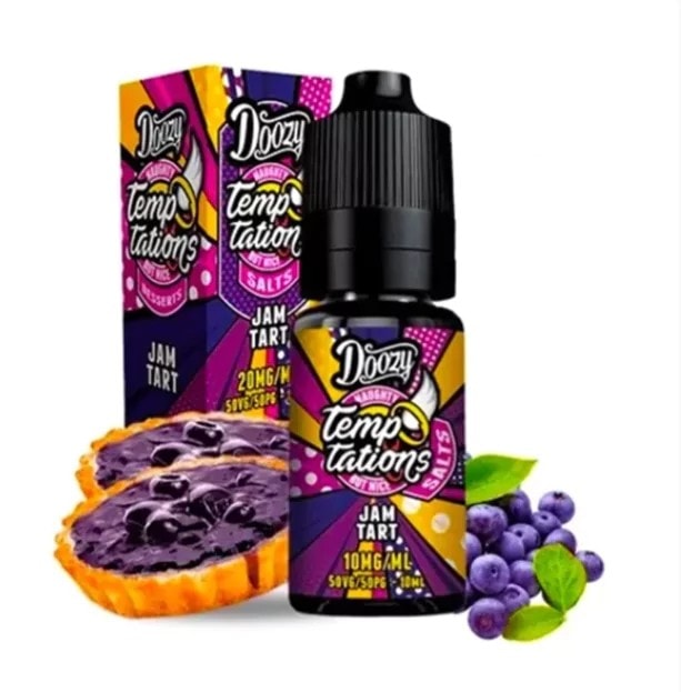 Nic Salts Doozy Temptations Jam Tart 10ml 20mg
