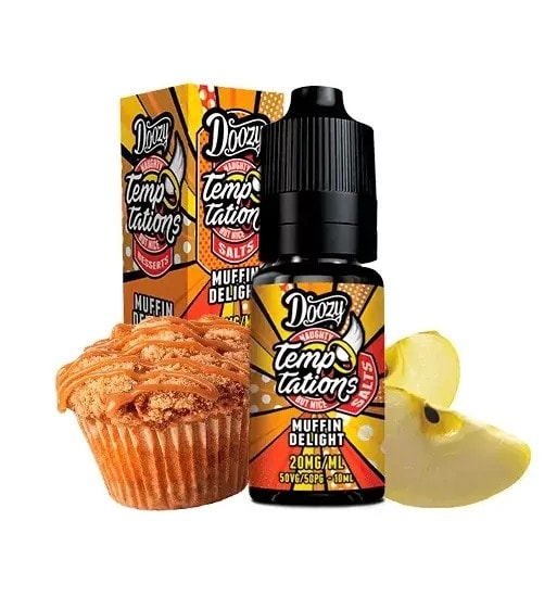 Nic Salts Doozy Temptations Muffin Delight 10ml 10mg
