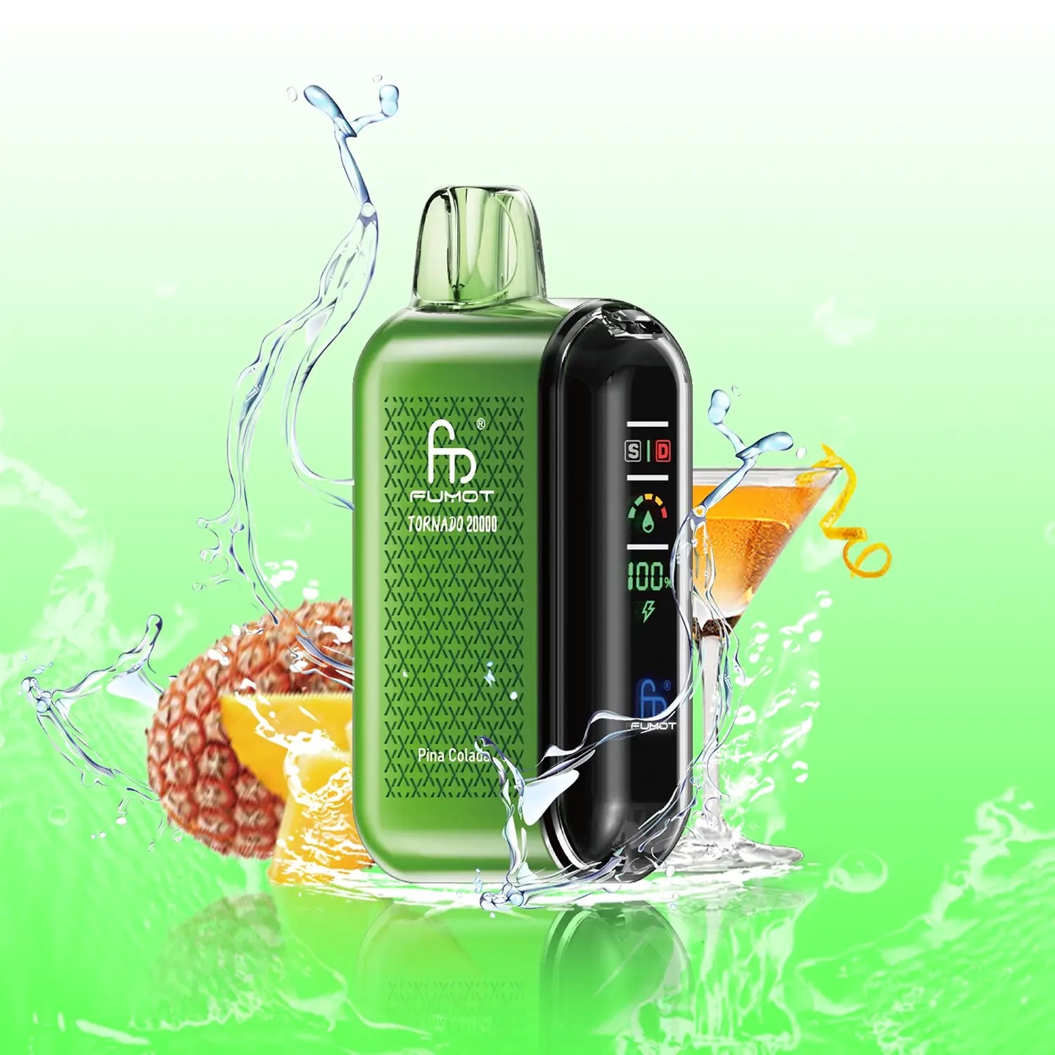 RandM Tornado Pina Colada 20000 puffs 20mg Disposable Vape