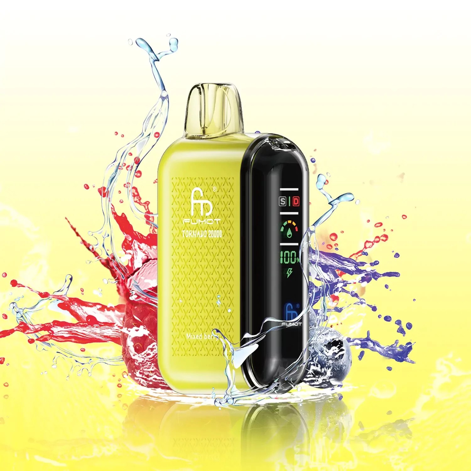 RandM Tornado Mixed Berry 20000 puffs 20mg Disposable Vape