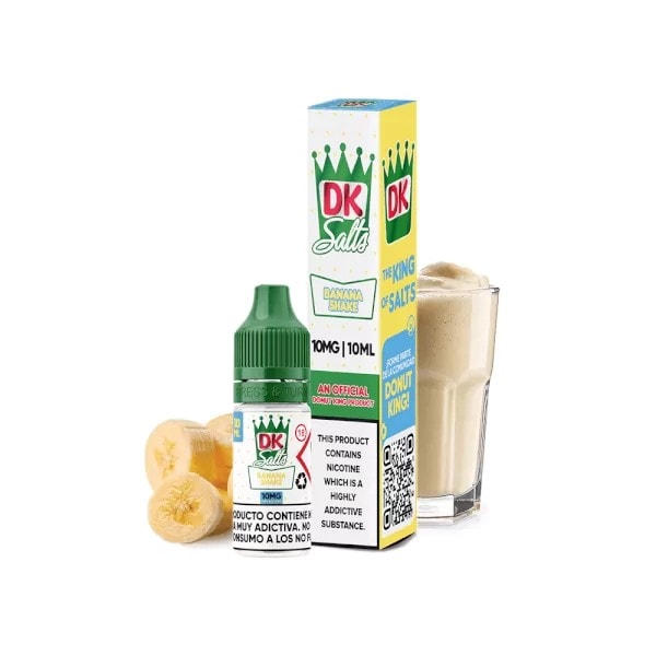 Nic Salts Donut King Banana Shake 10mg 10ml E liquid