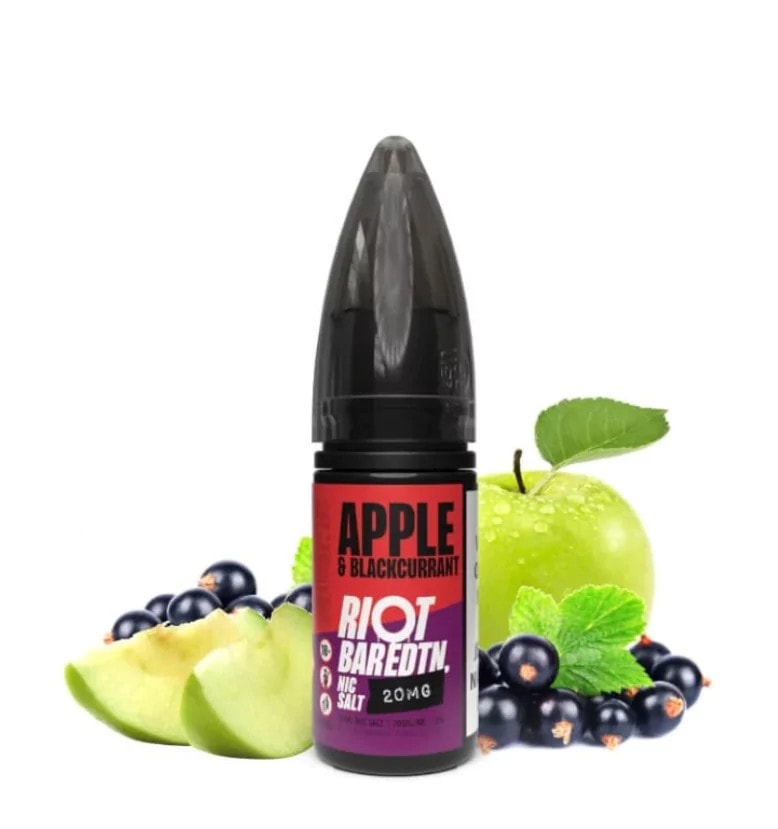 Nic Salt Riot Baredtn Apple & Blackcurrant 10ml 20mg E-liquid