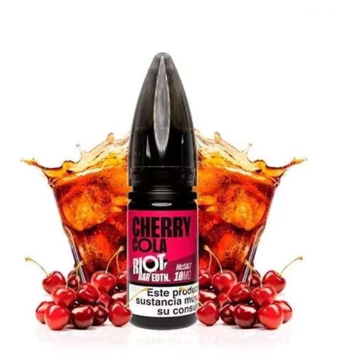 Nic Salt Riot Baredtn Cherry Cola 10ml 20mg E-liquid