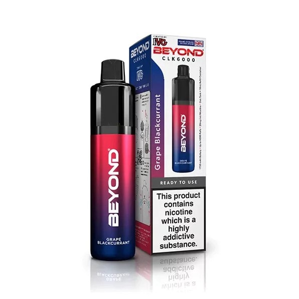 IVG Beyond CLK 20mg 6000 puffs Grape Blackcurrant Disposable Vape