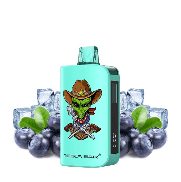 Disposable Vape Blueberry Ice 20mg 10000 puffs Tesla Bar