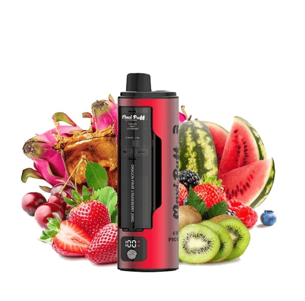 Maxi Puff Pro Max 4in1 100k puffs 20mg Red