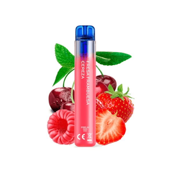 Vozol Neon 20mg 1000puffs Strawberry Raspberry Cherry Disposable Vape