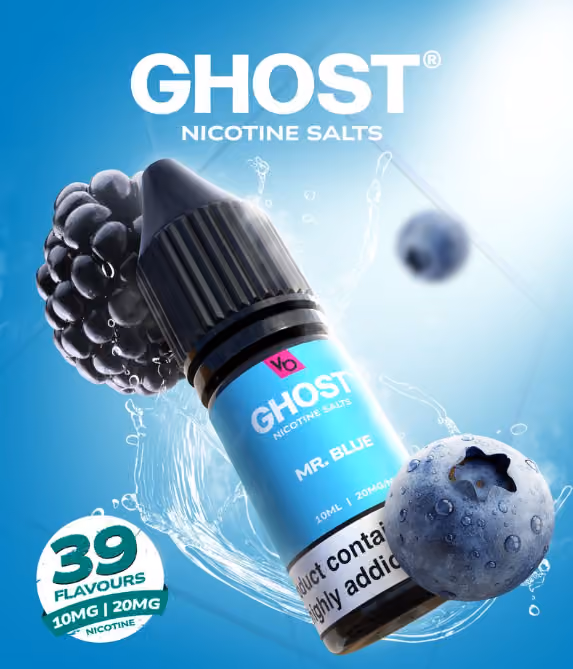Ghost Nic Salt Mr Blue 20mg 10ml E-liquid