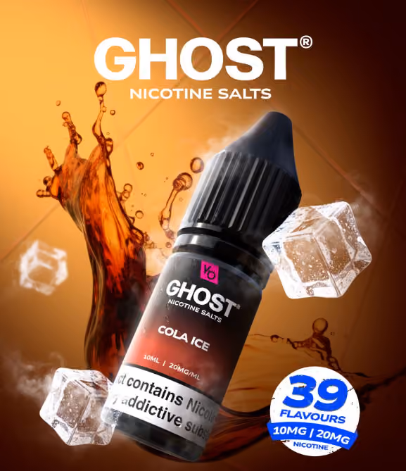 Ghost Nic Salt Cola Ice 20mg 10ml E-liquid