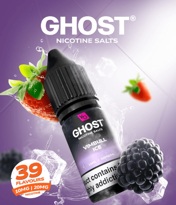 Ghost Nic Salt Vimbull Ice 10mg 10ml E-liquid