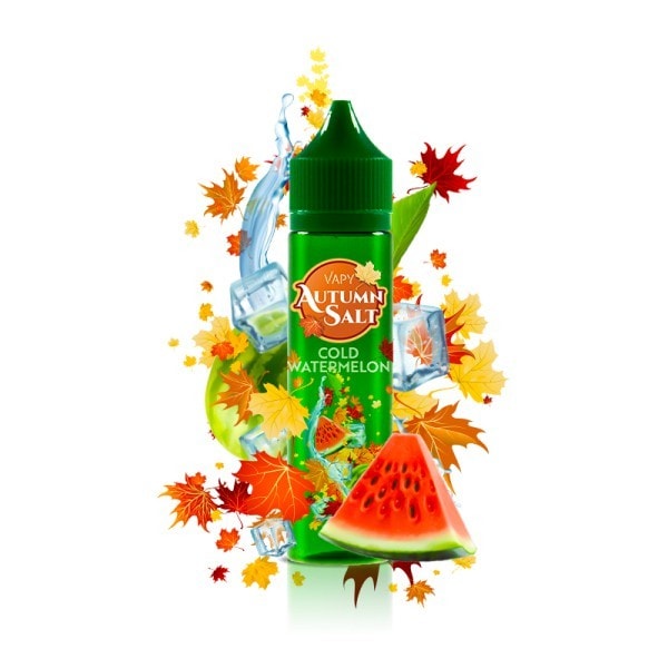 VAPY Autumn Prefilled Cold Watermelon 60ml 6mg 50/50 E-liquid Expired On 26.06.25.