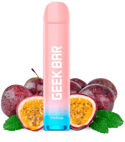 Geek Bar Meloso Passion Fruit 20mg 600puffs Disposable Vape