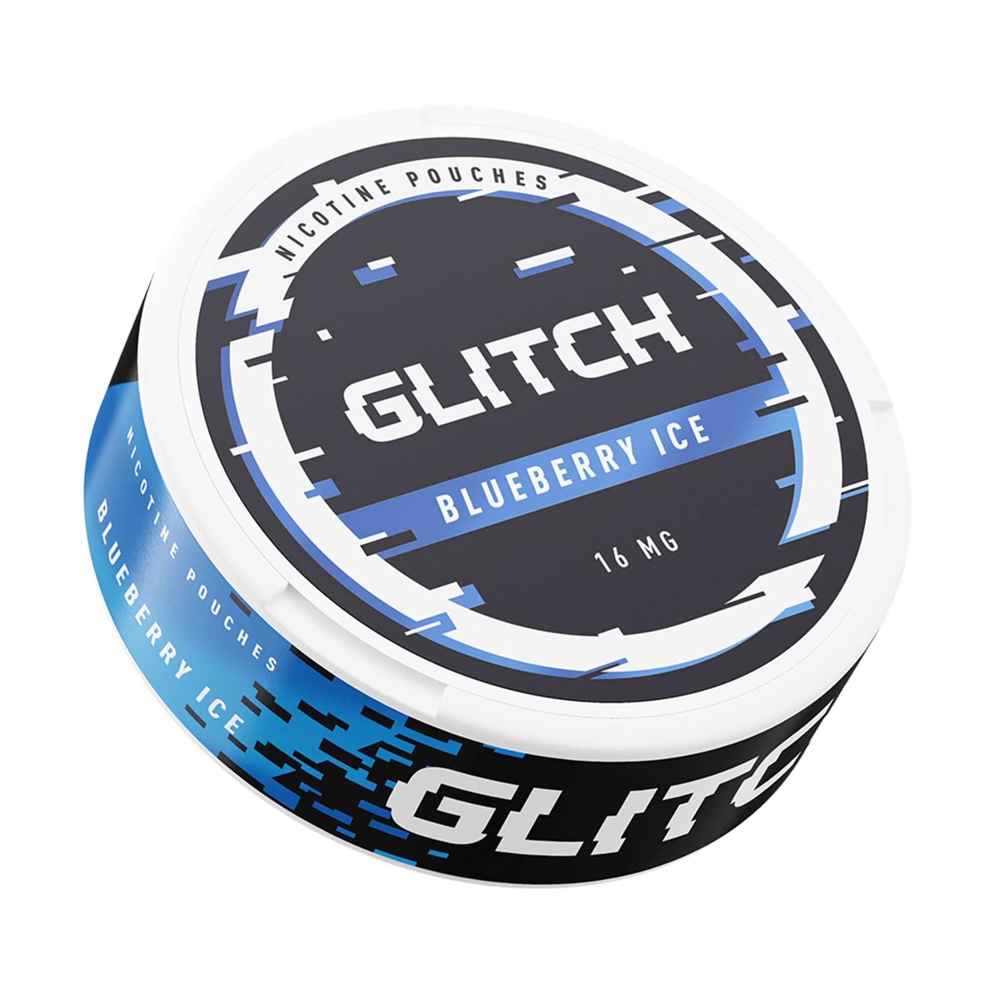 GLITCH Blueberry Ice 16mg Nicotine Pouches