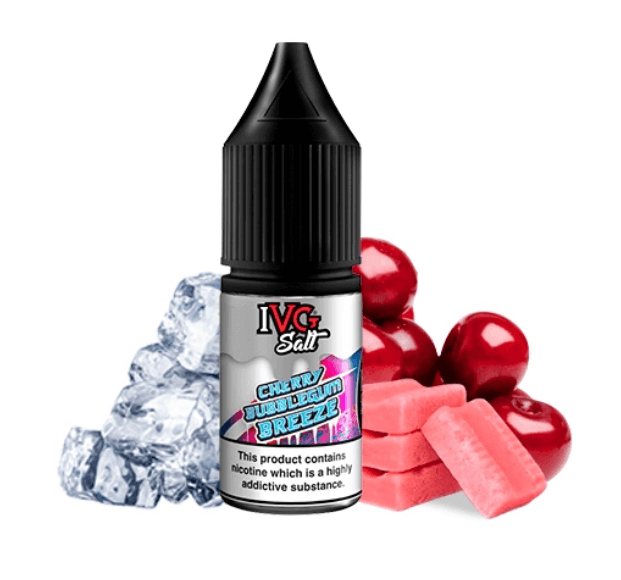 Ivg NicSalt Cherry Bubblegum Breeze 10 ml 10 mg E-liquid