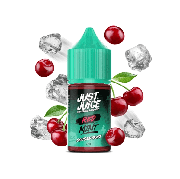 Just Juice Mint Range Red Mint 30ml Vape Concentrate