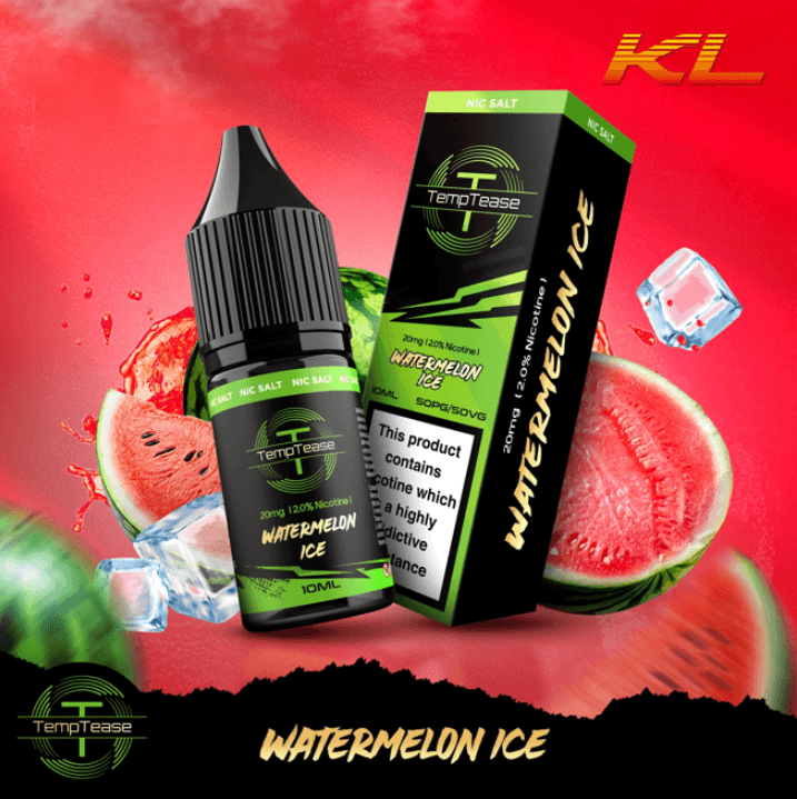 TempTease Nic Salt Watermelon Ice 20 mg 10 ml E liquid