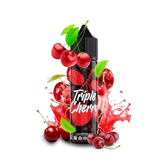 NicSalt Oil4vap Triple Cherry 20mg 60ml Prefilled E-liquids