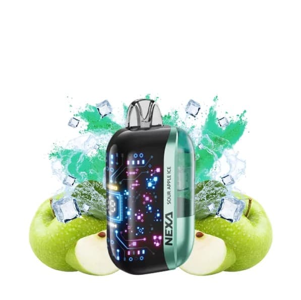 40000 puffs Nexa Ultra Sour Apple Ice 20mg Disposable Vape