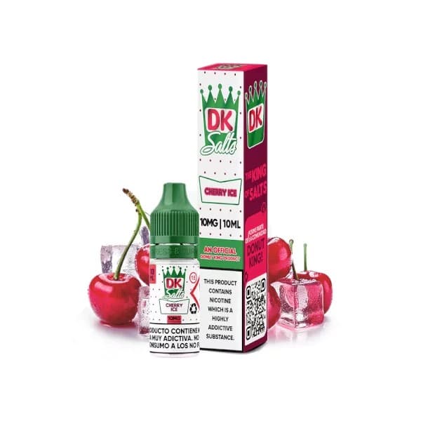 Nic Salts Donut King Cherry Ice 10mg 10ml E liquid