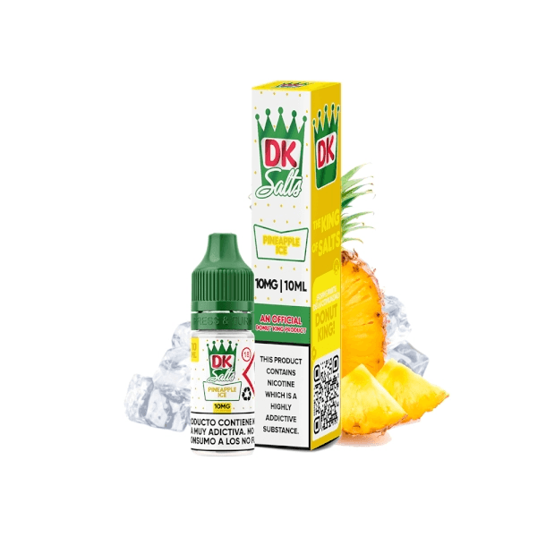 Nic Salts Donut King Pineapple Ice 10mg 10ml E liquid