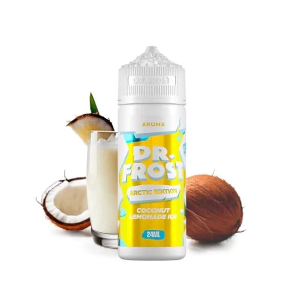 Prefilled Dr Frost Coconut Lemonade Ice 6mg 60/40 120ml Nicotine E-liquid