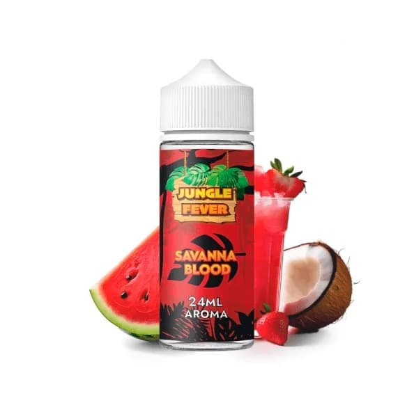 Prefilled E-liquid Jungle Fever Savanna Blood 6 mg 120 ml 60/40