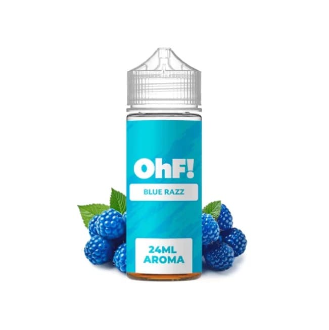 Prefilled OhF! Blue Razz 6mg 60/40 120ml Nicotine E-liquid